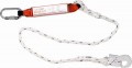 ENERGY ABSORBING TWISTED ROPE LANYARDS