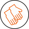 Safety gloves and hand protection