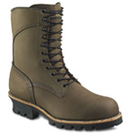 Men's 10-inch Logger Boot Brown