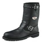 Men's 10-inch Pull On Boot Black