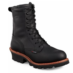 Men's 9-inch Logger Boot Black