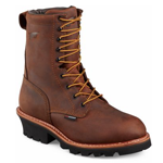 Men's 9-inch Logger Boot Brown