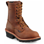 Men's 9-inch Logger Boot Brown