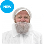 Beard cover, white