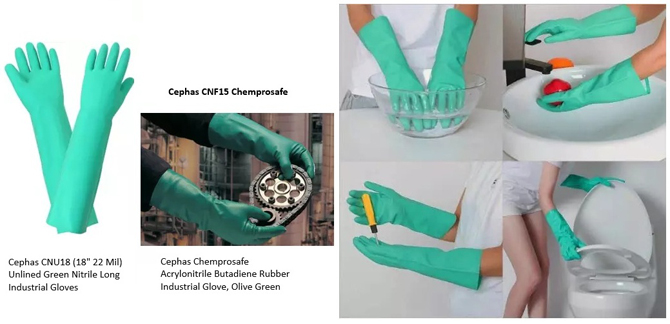 Safety gloves and hand protection