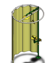 Pedestal Mounted Push Plate Operated USE 1 Gi