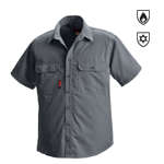 V6315 Fr Vented Shirt