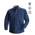 V6315 Fr Vented Shirt