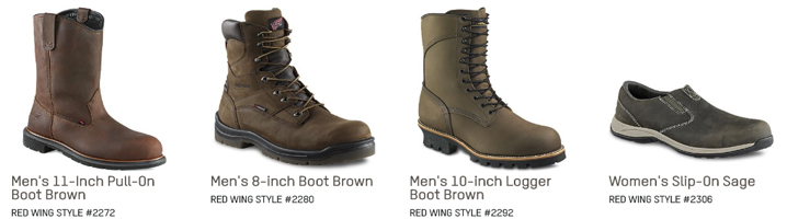 red wing shoes