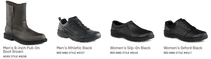 red wings women's work shoes